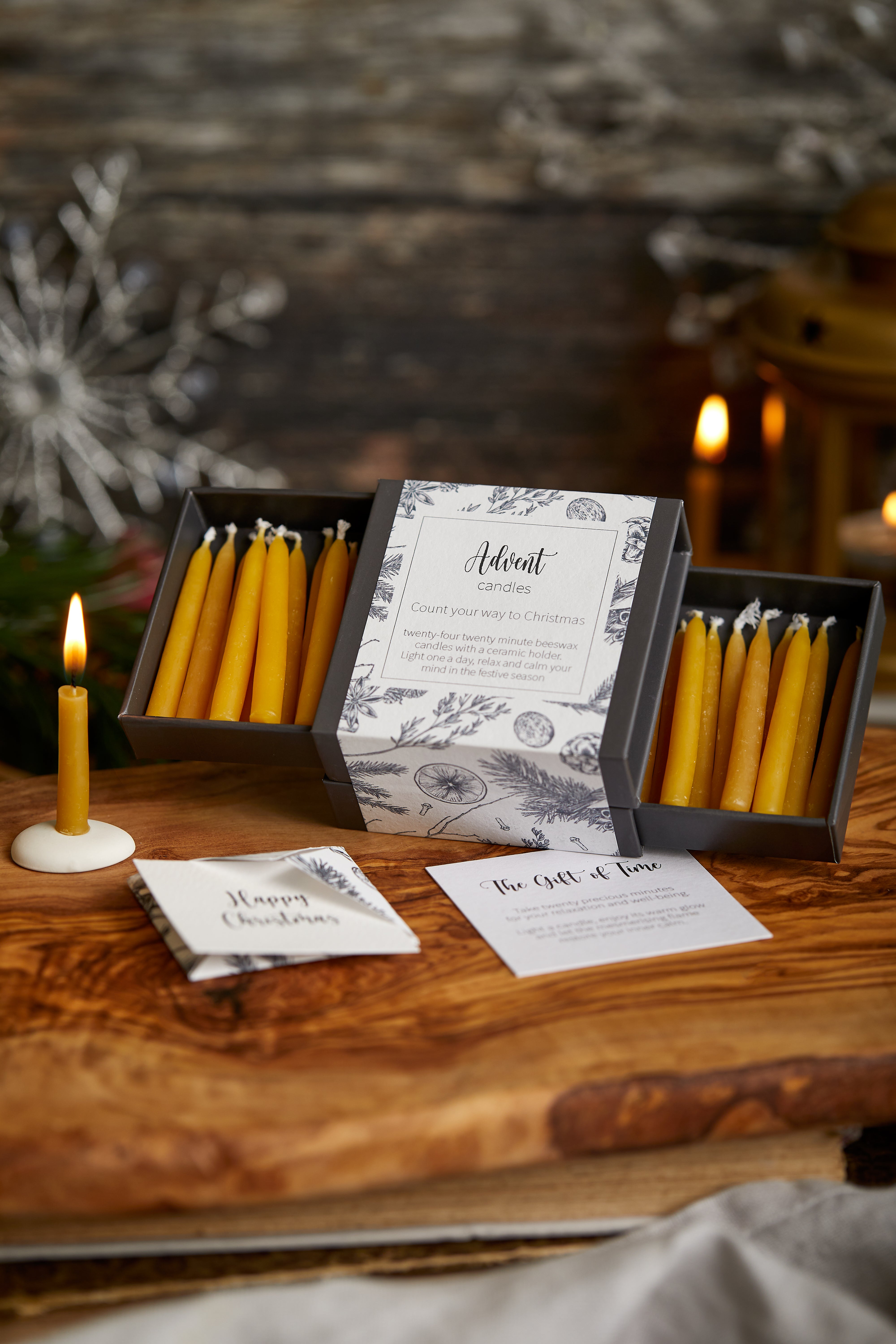 Cotton & Grey, Advent Candles – Clementine