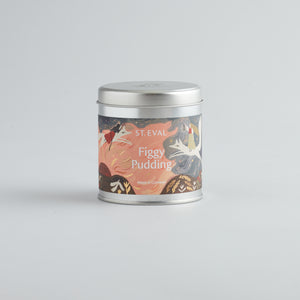 St.Eval Figgy Pudding, Christmas Scented Tin Candle