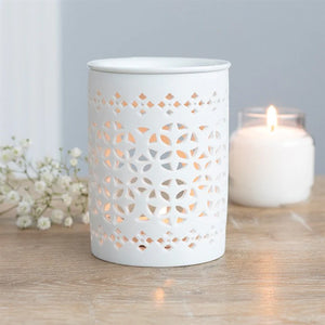 Bloom Remedies, White Ceramic Oil & Wax Melt Burner