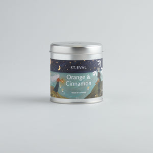 St.Eval Orange & Cinnamon, Christmas Tin Candle