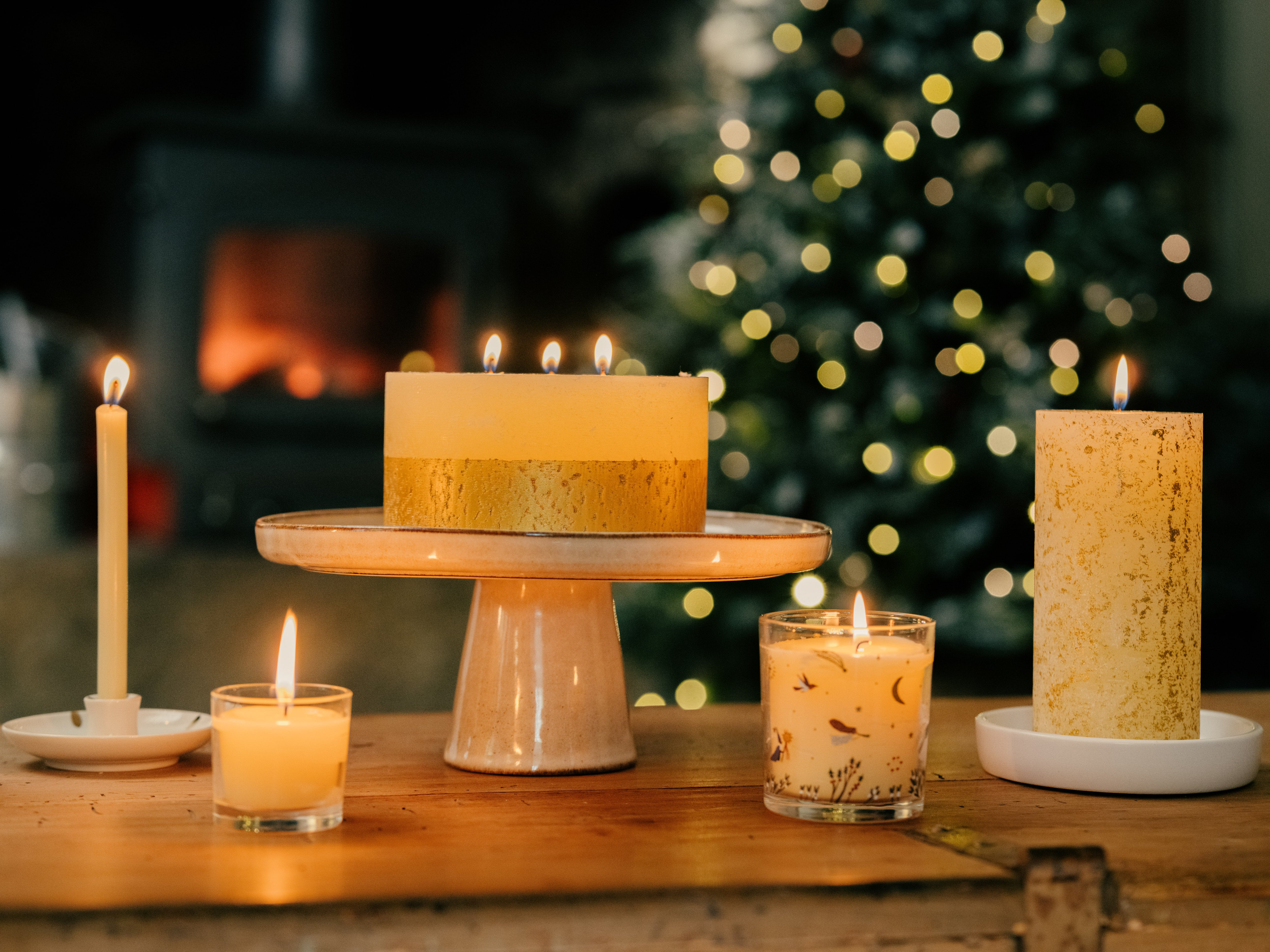 St. Eval Inspiritus, Gold Dipped Miltiwick Candle