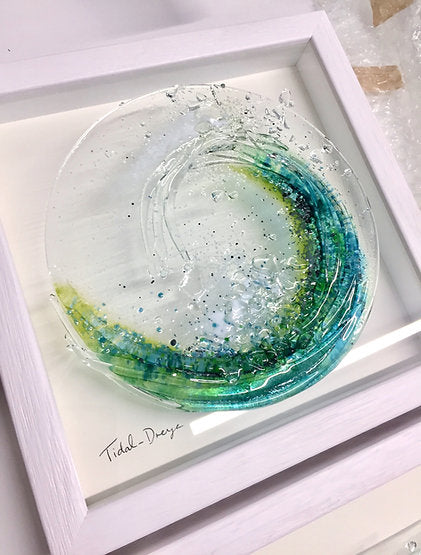 Dreya, Glass Art - Small Tidal Wave