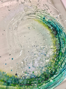 Dreya, Glass Art - Small Tidal Wave