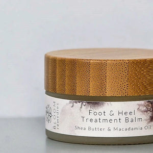 Bloom Remedies, Organic Foot & Heel Treatment Balm - with macadamia & lemongrass